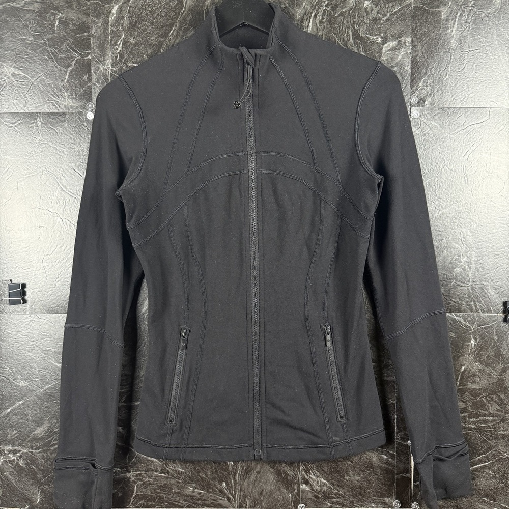 Lululemon Women's Black Running Define Jacket Size 6